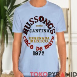 Rare Vintage 1972 Hussongs Cantina Ensenada Mexico Shirt