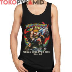 Rare Vintage 1979-80 Molly Hatchet World Disaster Tour Shirt 4 Rare Vintage 1979 80 Molly Hatchet World Disaster Tour Shirt