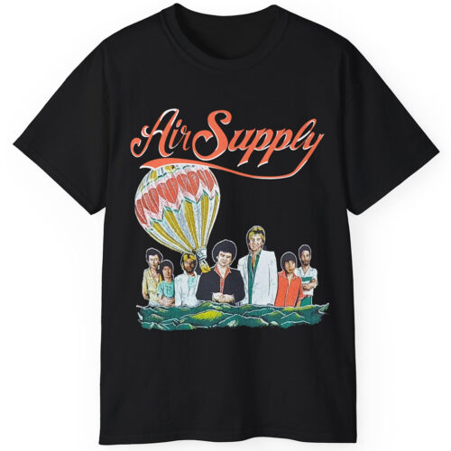 Rare Vintage 1981 Air Supply Shirt Hot Air Balloon Rare Vintage 1981 Air Supply Shirt Hot Air Balloon