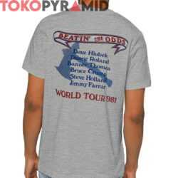 Rare Vintage 1981 Molly Hatchet Beatin The Odds Tour Shirt 2 Rare Vintage 1981 Molly Hatchet Beatin The Odds Tour Shirt