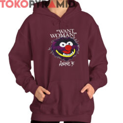 Rare Vintage 1981 The Muppets Animal Want Woman Shirt