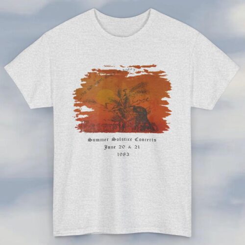 Rare Vintage 1983 Grateful Dead Summer Solstice Concerts Shirt