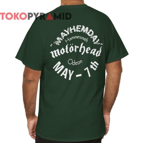Rare Vintage 1984 Motörhead Show Shirt Back Rare Vintage 1984 Motörhead Show Shirt Back