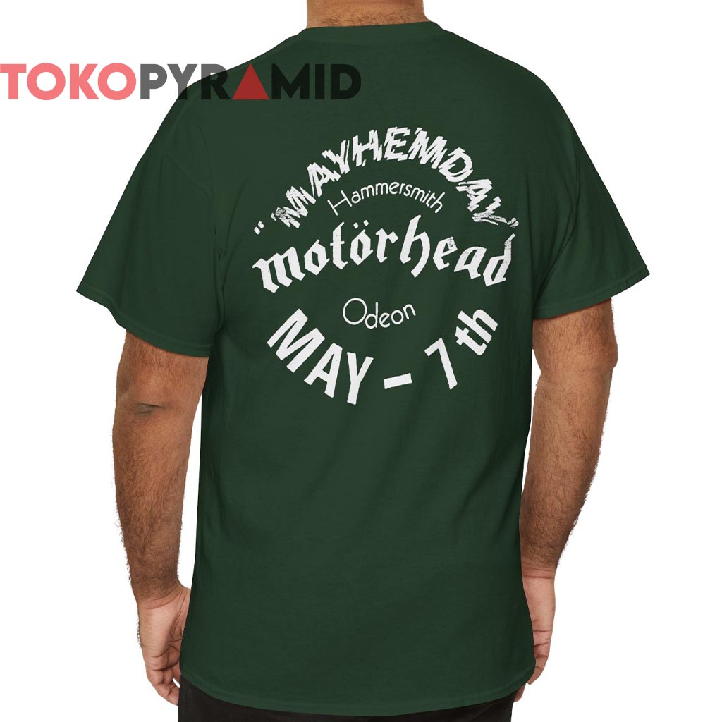 Rare Vintage 1984 Motörhead Show Shirt Back Rare Vintage 1984 Motörhead Show Shirt Back