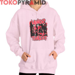 Rare Vintage 1985 Minor Threat Pink Paint Shirt