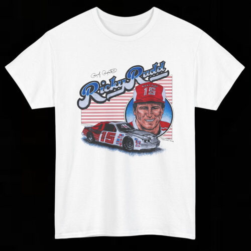 Rare Vintage 1985 Nascar Ricky Rudd Bud Moore Racing Shirt