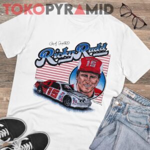 Rare Vintage 1985 Nascar Ricky Rudd Bud Moore Racing T shirt