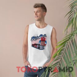 Rare Vintage 1985 Nascar Ricky Rudd Bud Moore Racing T-shirt 3 Rare Vintage 1985 Nascar Ricky Rudd Bud Moore Racing White Tank Top