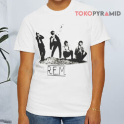 Rare Vintage 1985 R e m Fables Of The Reconstruction T shirt Front
