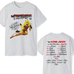 Rare 1986 The Cramps A Date With Elvis Shirt 2-Sided 6 Rare Vintage 1986 The Cramps A Date With Elvis Shirt 2 Sided
