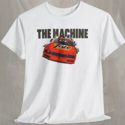 Rare Vintage 1986 The Machine Nascar T-shirt Darrell Waltrip 17 Tide