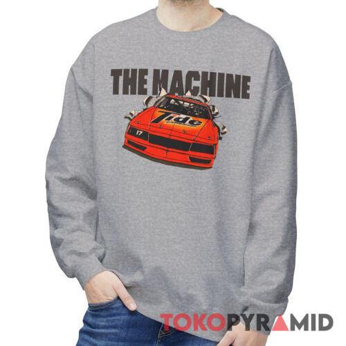 Rare Vintage 1986 The Machine Nascar T shirt Darrell Waltrip 17 Tide Sweatshirt