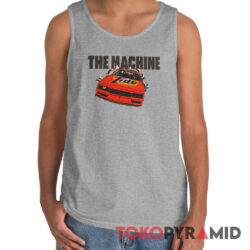 Rare Vintage 1986 The Machine Nascar T shirt Darrell Waltrip 17 Tide Tank Top