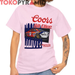 Rare Vintage 1988 Coors Bill Elliott Winston Cup Shirt