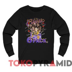 Rare Vintage 1988 Los Angeles Lakers 6 Pack Tee 4 Rare Vintage 1988 Los Angeles Lakers 6 Pack Tee Black Long sleeved