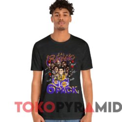 Rare Vintage 1988 Los Angeles Lakers 6 Pack Tee 2 Rare Vintage 1988 Los Angeles Lakers 6 Pack Tee Dark grey heather T shirt