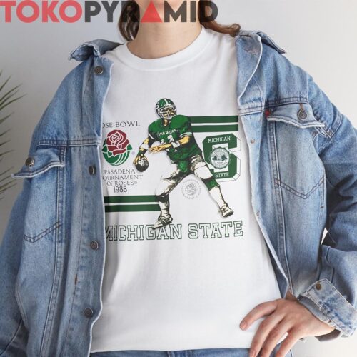 Rare Vintage 1988 Michigan State Rose Bowl Shirt Rare Vintage 1988 Michigan State Rose Bowl Shirt