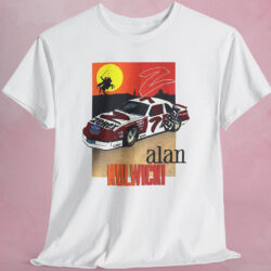 Rare Vintage 1989 Alan Kulwicki Nascar T-shirt Zerex