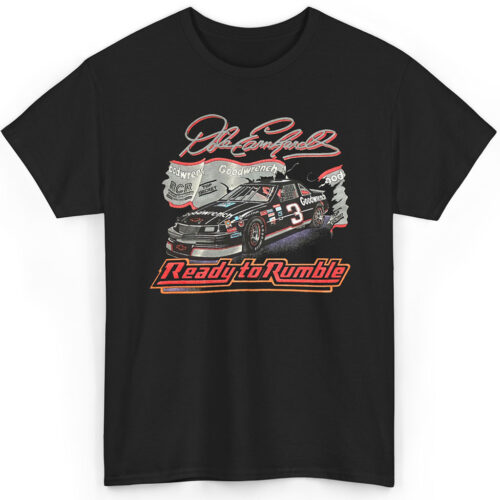 Rare Vintage 1989 Dale Earnhardt T-shirt Ready To Rumble Nascar