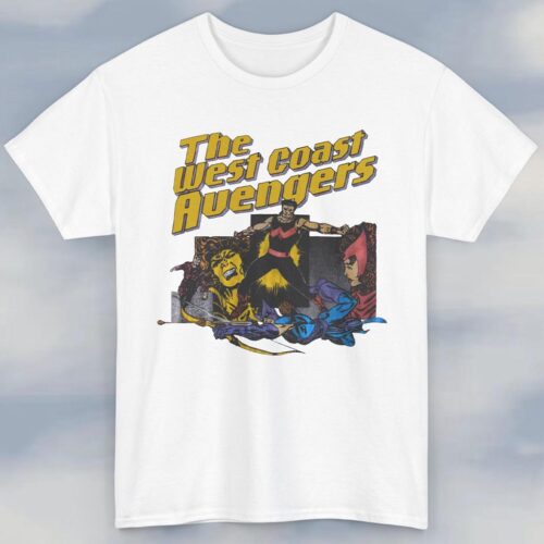 Rare Vintage 1989 Marvel West Coast Avengers Shirt Rare Vintage 1989 Marvel West Coast Avengers Shirt