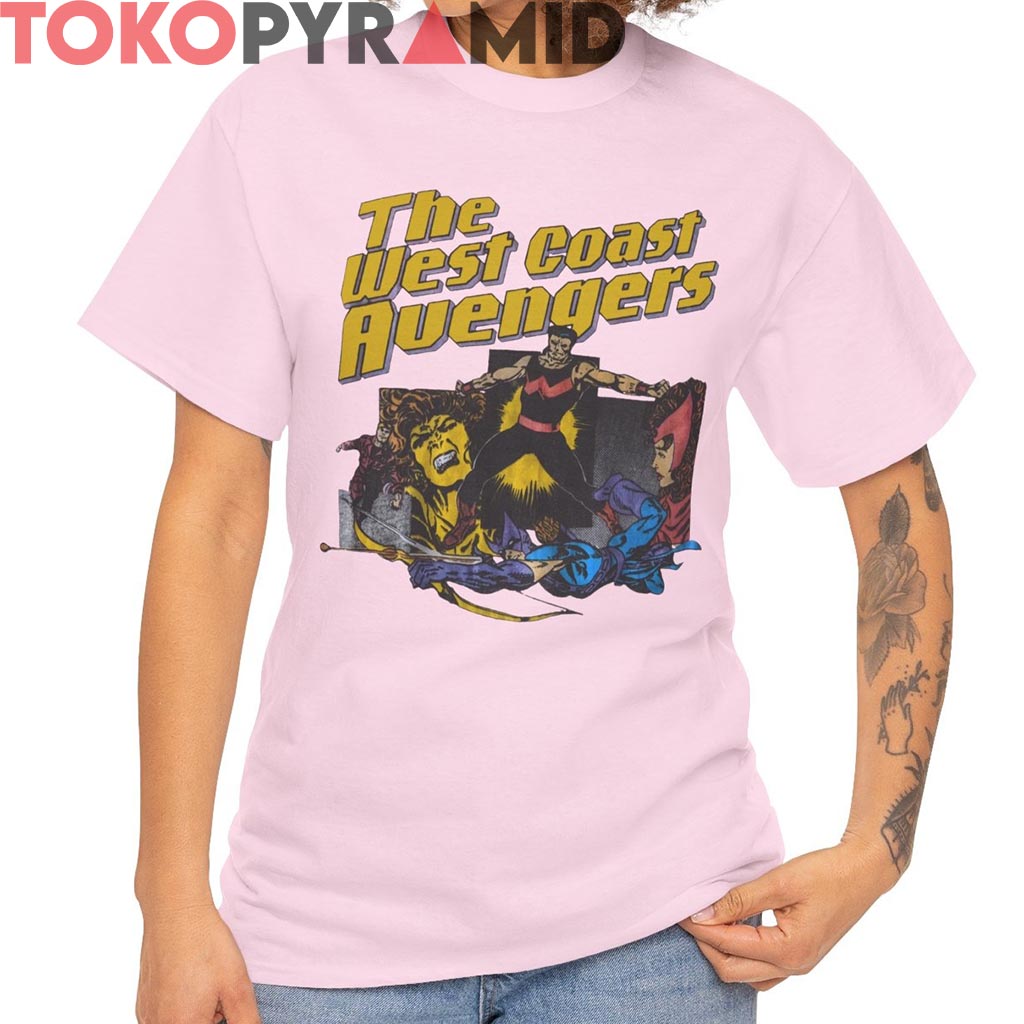Rare Vintage 1989 Marvel West Coast Avengers Shirt Rare Vintage 1989 Marvel West Coast Avengers Shirt