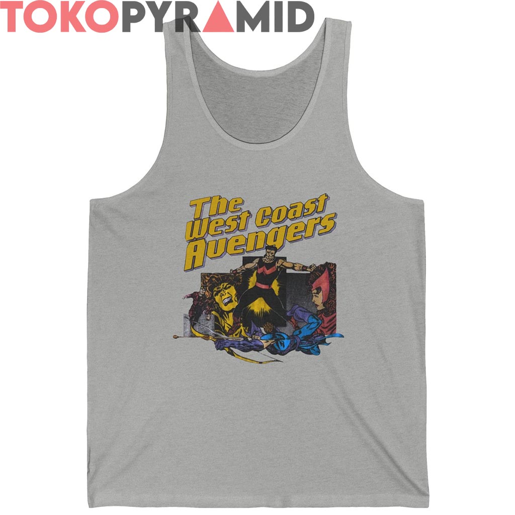 Rare Vintage 1989 Marvel West Coast Avengers Shirt Rare Vintage 1989 Marvel West Coast Avengers Shirt