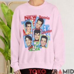 Rare 1989 New Kids On The Block Boy Band Shirt 2-Sided 3 Rare Vintage 1989 New Kids On The Block Boy Band Shirt 2 Sided