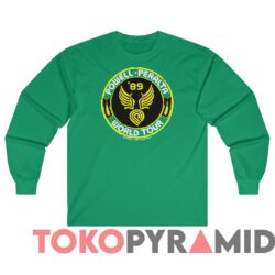 Rare Vintage 1989 Powell-Peralta Bones Brigade World Tour Tee 4 Rare Vintage 1989 Powell Peralta Bones Brigade World Tour Tee Kelly Long sleeved