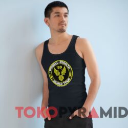 Rare Vintage 1989 Powell-Peralta Bones Brigade World Tour Tee 3 Rare Vintage 1989 Powell Peralta Bones Brigade World Tour Tee Man Black Tank Top