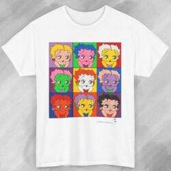 Rare Vintage 1990 Betty Boop Warhol Pop Art Shirt