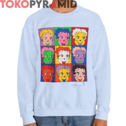 Rare Vintage 1990 Betty Boop Warhol Pop Art Shirt