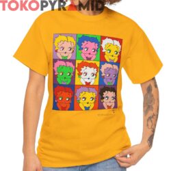 Rare Vintage 1990 Betty Boop Warhol Pop Art Shirt