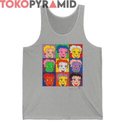 Rare Vintage 1990 Betty Boop Warhol Pop Art Shirt