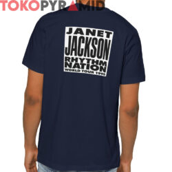 Rare Vintage 1990 Janet Jackson 1814 Shirt Rhythm Nation World Tour 2 Rare Vintage 1990 Janet Jackson 1814 Shirt Rhythm Nation World Tour