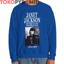 Rare Vintage 1990 Janet Jackson Rhythm Nation Tour Local Crew Shirt 2 Rare Vintage 1990 Janet Jackson Rhythm Nation Tour Local Crew Shirt
