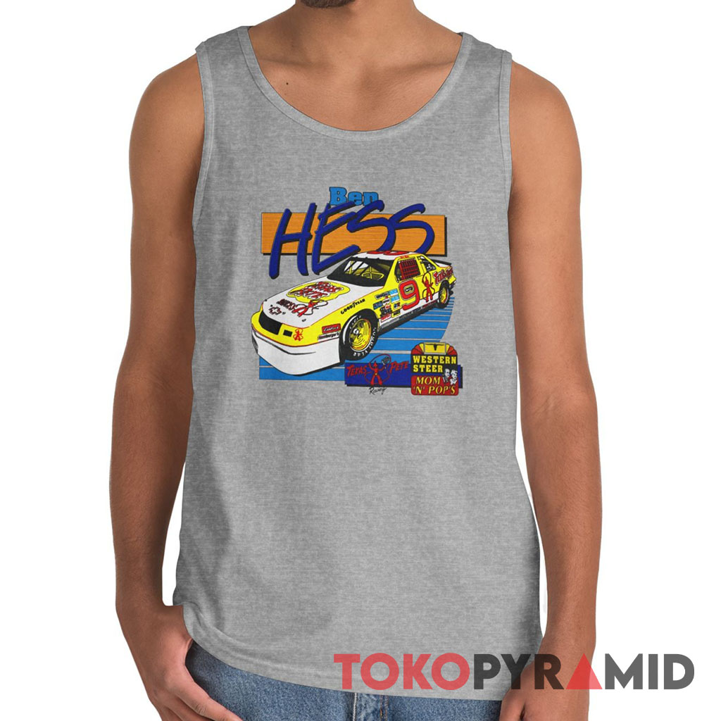 Rare Vintage 1990 Nascar Ben Hess Texas Pete Tank Top Rare Vintage 1990 Nascar Ben Hess Texas Pete Tank Top