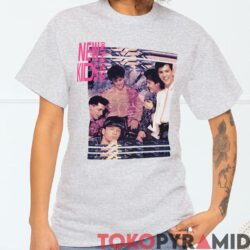 Rare Vintage 1990 New Kids On The Block Magic Summer Shirt 2 Sided