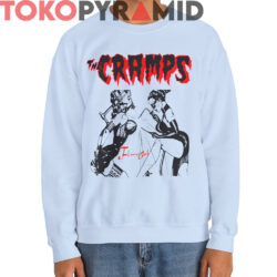 Rare Vintage 1990s The Cramps Flamejob Tour Shirt 3 Rare Vintage 1990s The Cramps Flamejob Tour Shirt