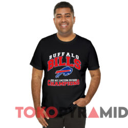 Rare Vintage 1991 Buffalo Bills AFC T-shirt 4 Rare Vintage 1991 Buffalo Bills Afc T shirt Black T shirt