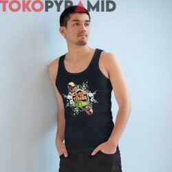 Rare Vintage 1991 Clash Of The Titans Tour Shirt 2-Sided 3 Rare Vintage 1991 Clash Of The Titans Tour Tank Top