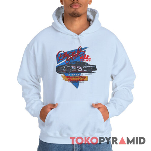Rare Vintage 1991 Dale Earnhardt Nascar T Shirt Winston Cup Champion Hoodie