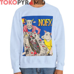 Rare Vintage 1991 NOFX Ribbed Tour Shirt 3 Rare Vintage 1991 NOFX Ribbed Tour Shirt