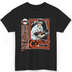 Rare Vintage 1991 San Francisco Giants Will Clark Shirt