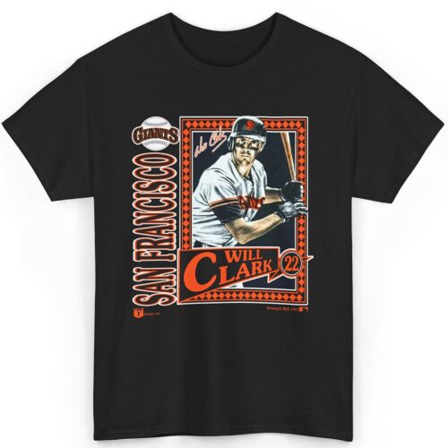 Rare Vintage 1991 San Francisco Giants Will Clark Shirt Rare Vintage 1991 San Francisco Giants Will Clark Shirt