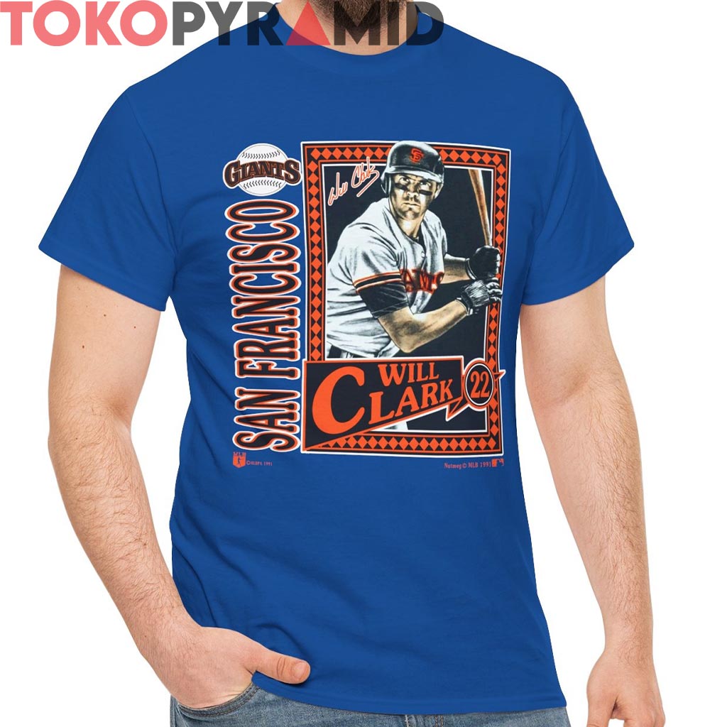 Rare Vintage 1991 San Francisco Giants Will Clark Shirt Rare Vintage 1991 San Francisco Giants Will Clark Shirt