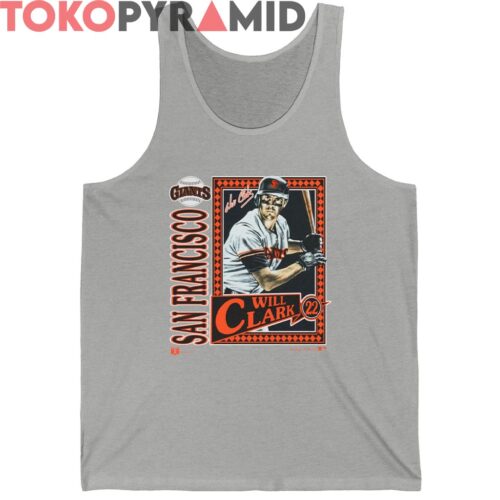 Rare Vintage 1991 San Francisco Giants Will Clark Shirt Rare Vintage 1991 San Francisco Giants Will Clark Shirt