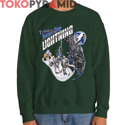 Rare Vintage 1991 Tampa Bay Lightning Hockey Shirt
