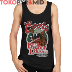 Rare Vintage 1992 Coors Beer Wolf Logger Shirt 4 Rare Vintage 1992 Coors Beer Wolf Logger Shirt