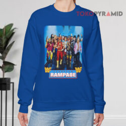 Rare Vintage 1992 Hulk Hogan Wwf Wrestling European Rampage Sweatshirt