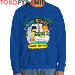 Rare Vintage 1993 Beavis and Butt-head Spring Break Shirt 2 Rare Vintage 1993 Beavis and Butt head Spring Break Shirt